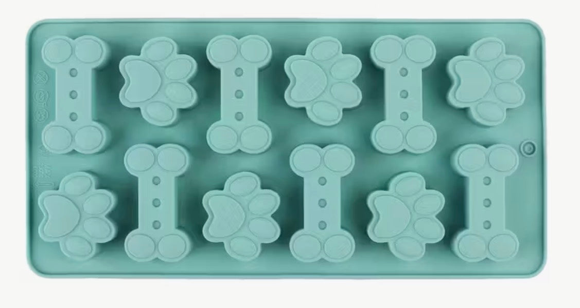 Blue Dog Bone ICE tray