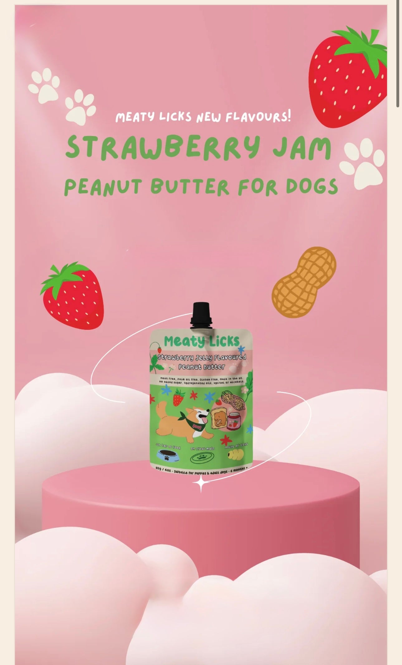 Strawberry Jam peanut butter