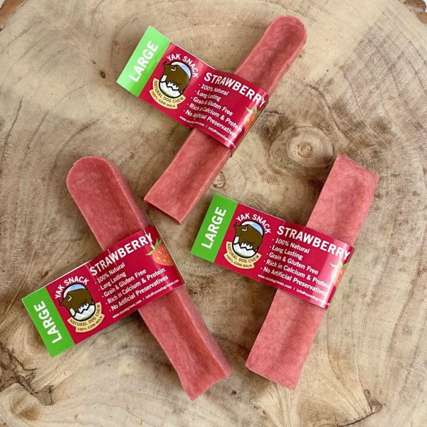 Yak Snack Strawberry Bar