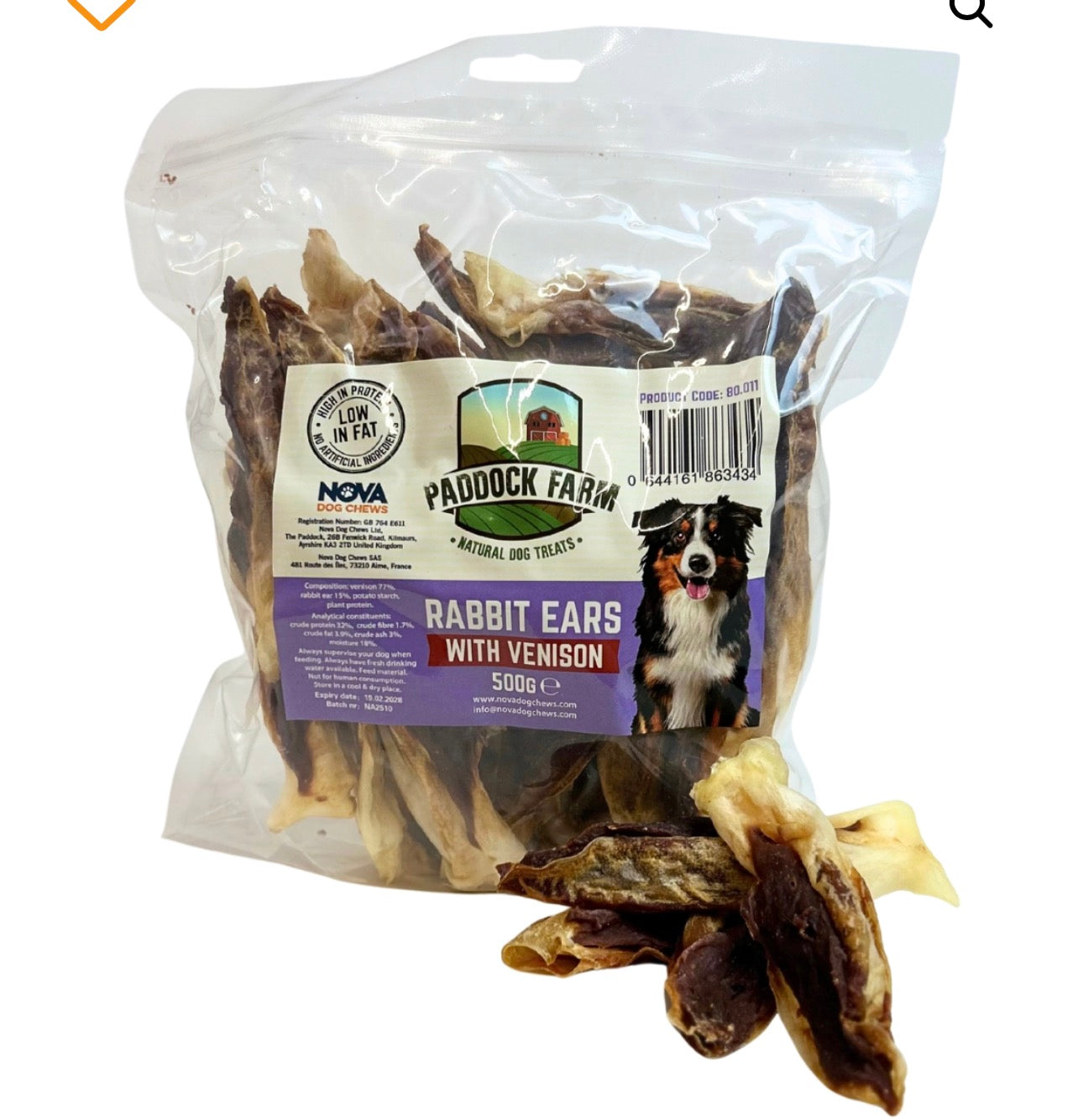 Rabbit Ears Stuffed with venison