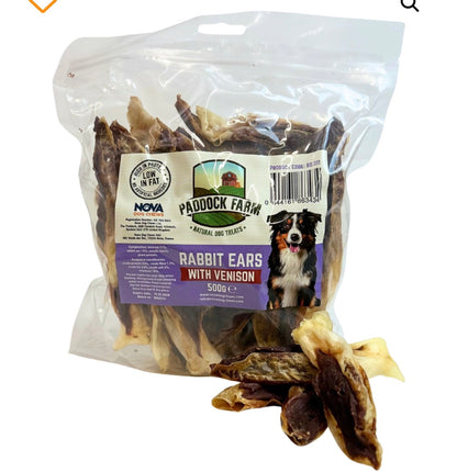 Rabbit Ears Stuffed with venison