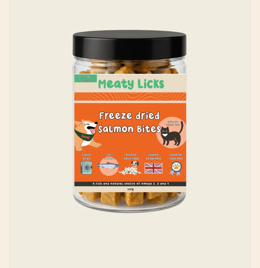 Freeze Dried Salmon bites