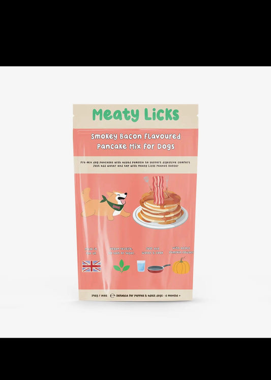 Bacon flavour pancakes
