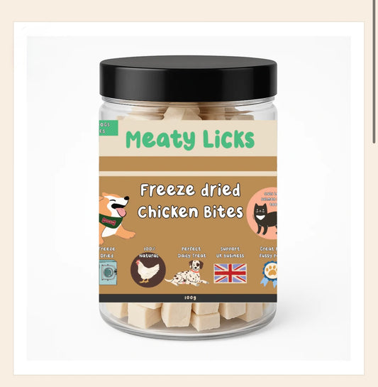 Freeze Dried Chicken Bites