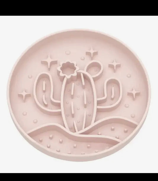 Cactus slow feeder bowl