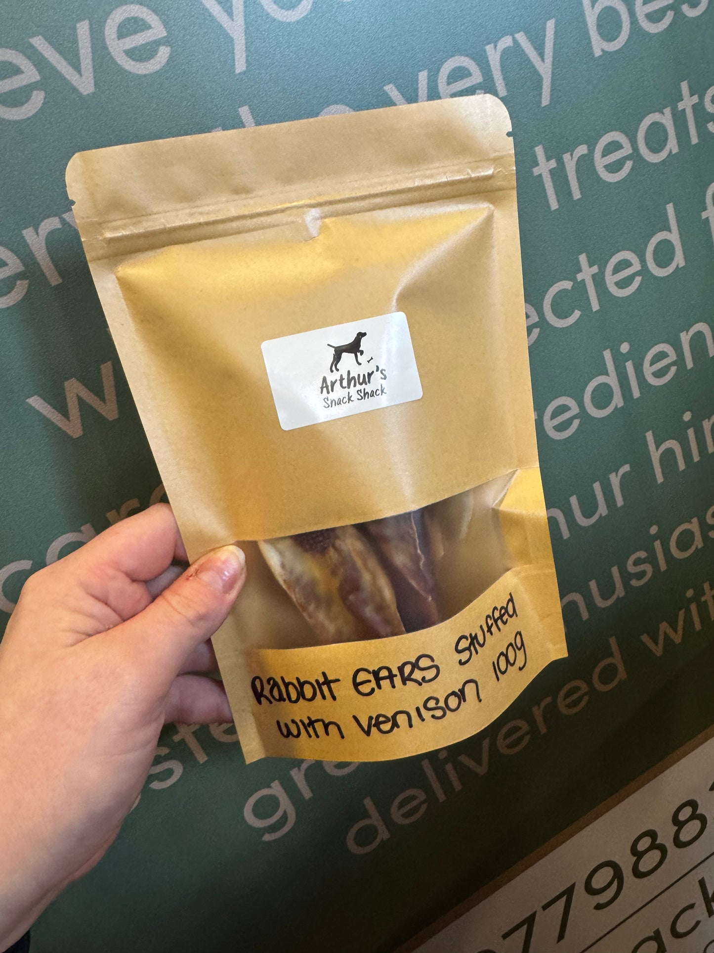 Rabbit Ears Stuffed with venison