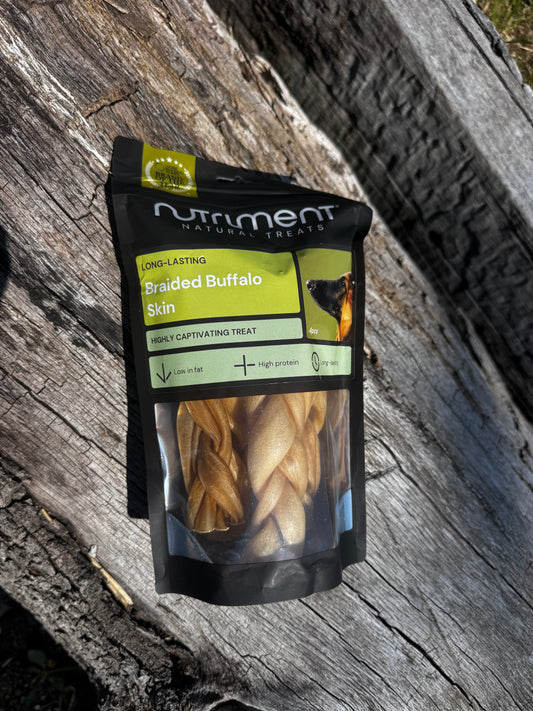Nutriment Braided Buffalo Skins