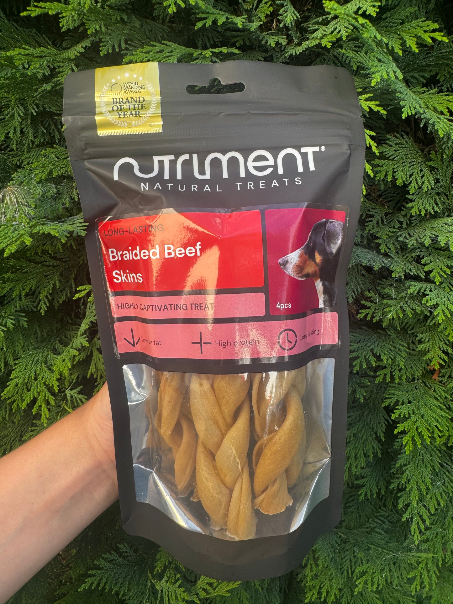 Nutriment Beef Skin Braids