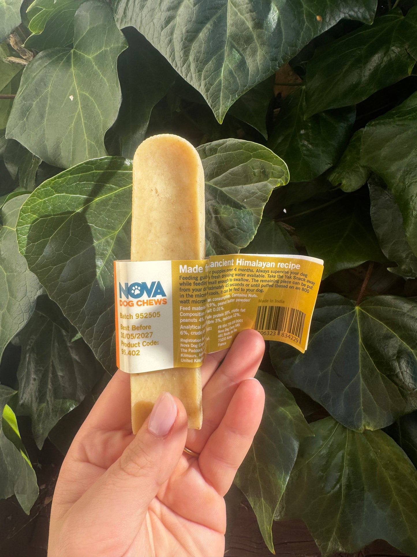 Yak Snack Bar Peanut butter